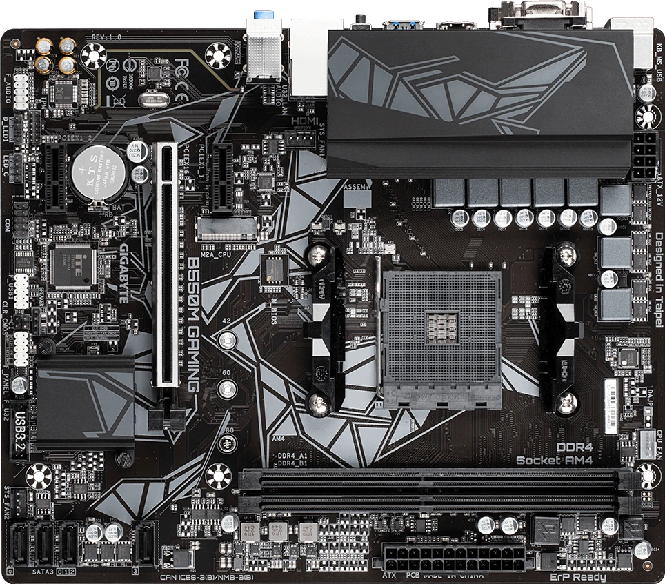 Gigabyte B550M GAMING (Rev. 1.x)